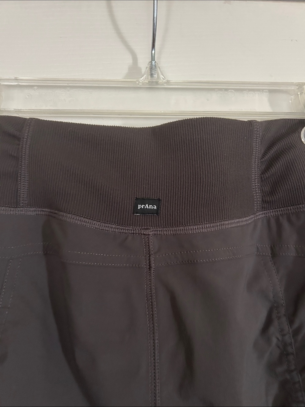 Prana Small Nylon Athleisure Hiking Pants Pull On Comfort Drawstring Olive Green - Picture 6 of 11